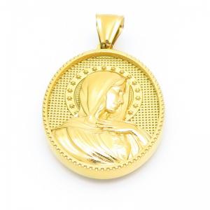 Stainless Steel Gold-plating Pendant - KP116289-TK