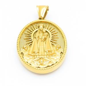 Stainless Steel Gold-plating Pendant - KP116296-TK