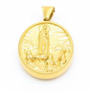 Stainless Steel Gold-plating Pendant - KP116301-TK