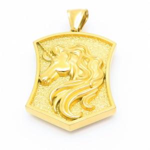 Stainless Steel Gold-plating Pendant - KP116310-TK