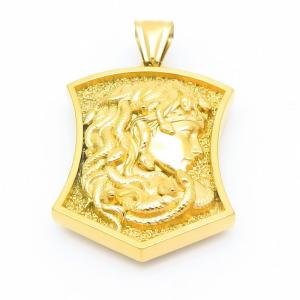 Stainless Steel Gold-plating Pendant - KP116311-TK