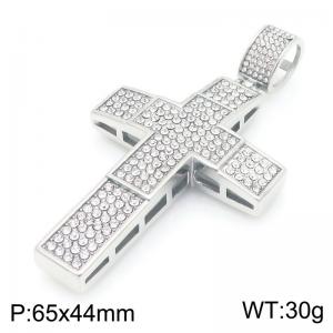 Stainless Steel Cross Pendant - KP116369-MZOZ