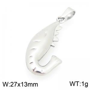 Stainless Steel Pendant Silver Color - KP116774-Z