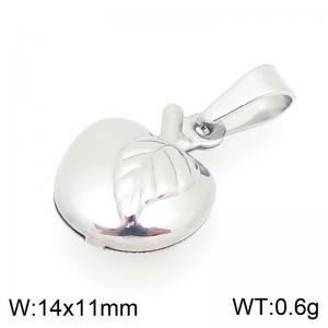 Stainless Steel Pendant Fruit Shape Silver Color - KP116794-Z