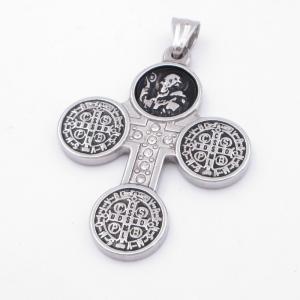 Stainless Steel Cross Pendant - KP116877-ZY