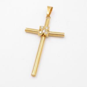Stainless Steel Cross Pendant - KP116882-ZY