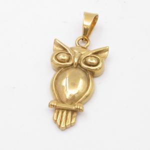 Stainless Steel Gold-plating Pendant - KP116884-ZY