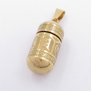 Stainless Steel Gold-plating Pendant - KP116896-ZY