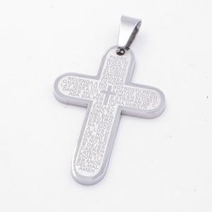 Stainless Steel Cross Pendant - KP116931-ZY