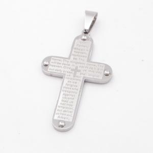 Stainless Steel Cross Pendant - KP116932-ZY