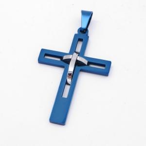 Stainless Steel Cross Pendant - KP116950-ZY