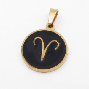 Stainless Steel Gold-plating Pendant - KP116969-ZY