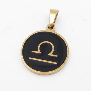 Stainless Steel Gold-plating Pendant - KP116972-ZY