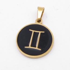 Stainless Steel Gold-plating Pendant - KP116973-ZY