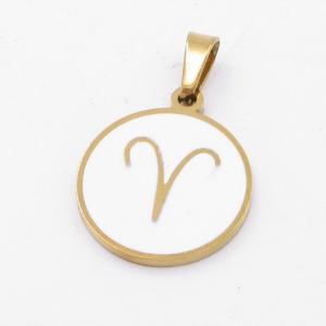 Stainless Steel Gold-plating Pendant - KP116979-ZY