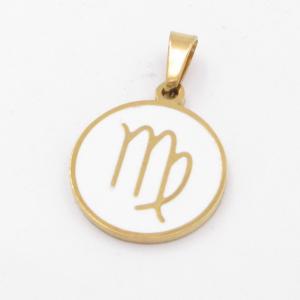 Stainless Steel Gold-plating Pendant - KP116981-ZY