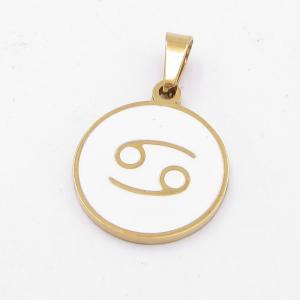 Stainless Steel Gold-plating Pendant - KP116983-ZY