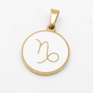 Stainless Steel Gold-plating Pendant - KP116987-ZY