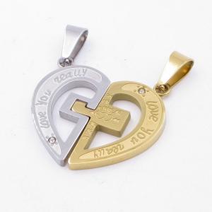 Couple Pendant - KP116995-ZY