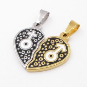 Couple Pendant - KP117004-ZY