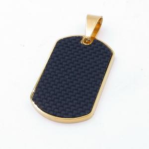 Stainless Steel Gold-plating Pendant - KP117092-HR