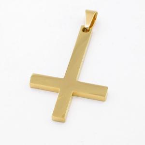 Stainless Steel Cross Pendant - KP117181-HR