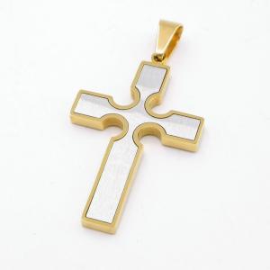 Stainless Steel Cross Pendant - KP117198-HR