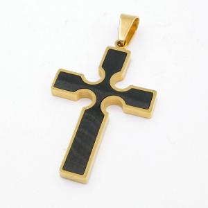 Stainless Steel Cross Pendant - KP117200-HR