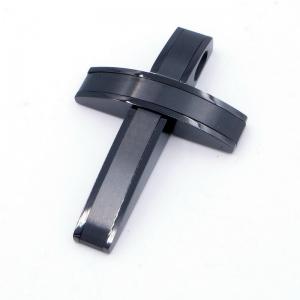 Stainless Steel Cross Pendant - KP117335-HR