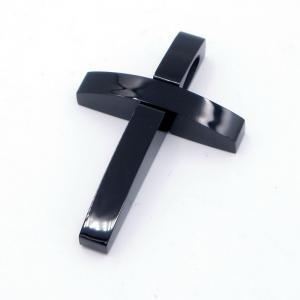 Stainless Steel Cross Pendant - KP117343-HR