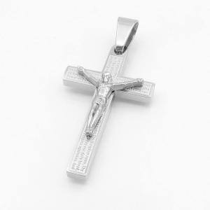 Stainless Steel Cross Pendant - KP117541-HR