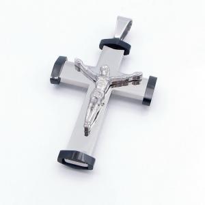 Stainless Steel Cross Pendant - KP117563-HR