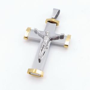 Stainless Steel Cross Pendant - KP117564-HR