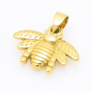 Stainless Steel Gold-plating Pendant - KP117919-TOM