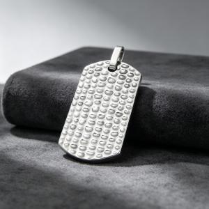 Stainless steel cast jewelry square pendant accessories - KP118344-KJX