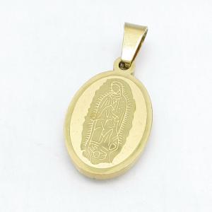 Stainless Steel Gold-plating Pendant - KP119191-HDJ
