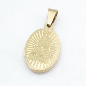 Stainless Steel Gold-plating Pendant - KP119194-HDJ