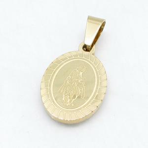 Stainless Steel Gold-plating Pendant - KP119199-HDJ