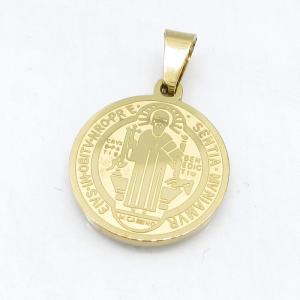 Stainless Steel Gold-plating Pendant - KP119201-HDJ