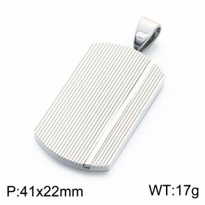 Stainless Steel Popular Pendant - KP119279-HR