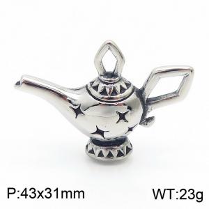 Stainless steel retro literature special mythical aladdin lamp pendant - KP119296-KJX