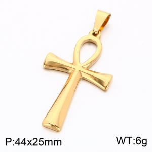 Stainless Steel Cross Pendant - KP119310-KL