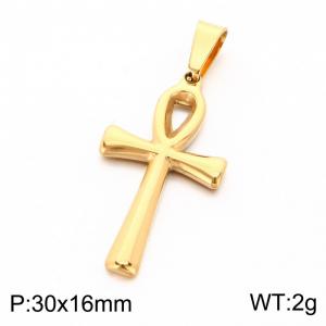 Stainless Steel Cross Pendant - KP119319-KL