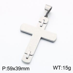 Stainless Steel Cross Pendant - KP119346-KL