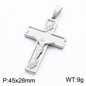 Stainless Steel Cross Pendant - KP119352-KL