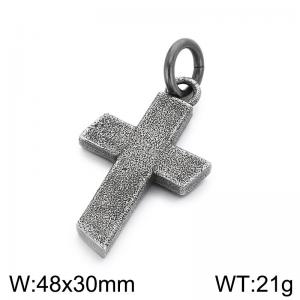 Stainless Steel Cross Pendant - KP120004-TLX