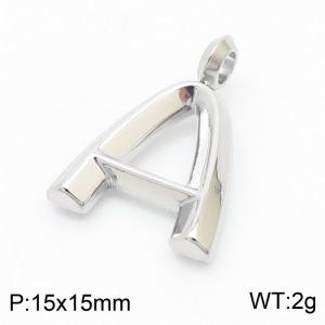 Stainless steel fashionable personalized letter A pendant pendant - KP120116-Z
