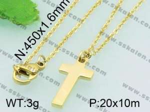 Stainless Steel Gold-plating Pendant - KP44431-Z