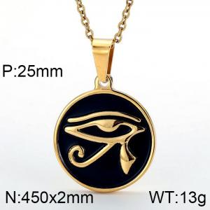 Stainless Steel Gold-plating Pendant - KP51111-K