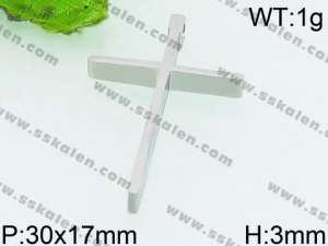 Stainless Steel Cross Pendant - KP52984-JE